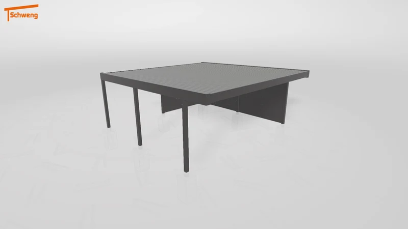 #DE Schweng Flachdachcarport C600+ (ID mj2jpz) #MTG