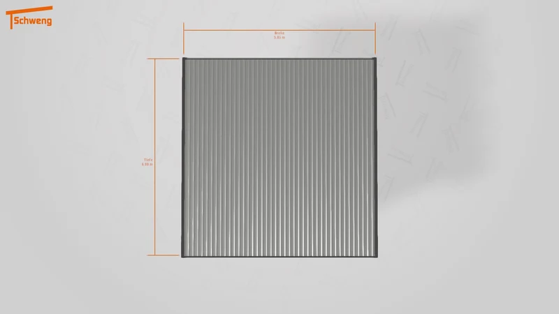 #DE Schweng Flachdachcarport C600+ (ID mj2jpz) #MTG