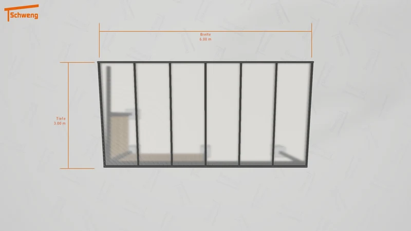 #DE Schweng Pultdachcarport S350 (ID qd2m4w)