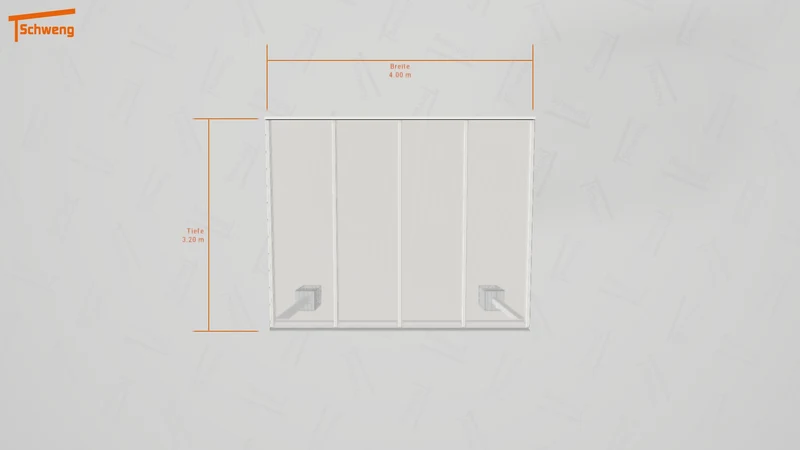 #DE Schweng Terrassenüberdachung S400 (ID 775rx8)