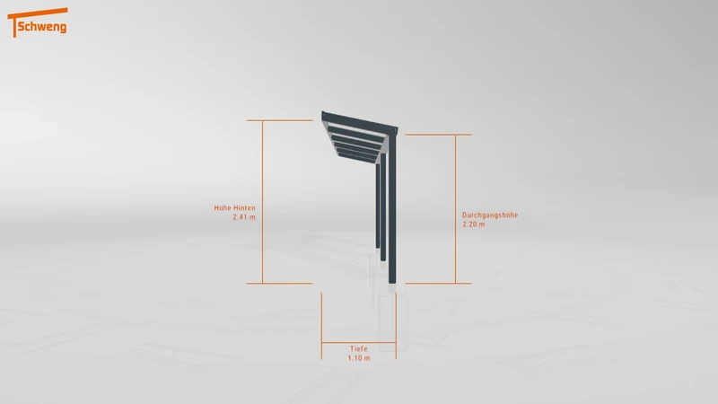 #DE Schweng Terrassenüberdachung S350 (ID 9wxqjg)