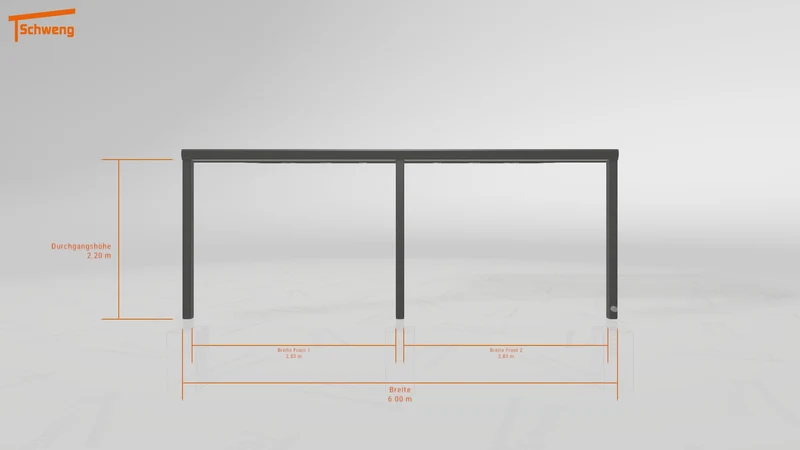 #DE Schweng Terrassenüberdachung S400 (ID zbwvxy)