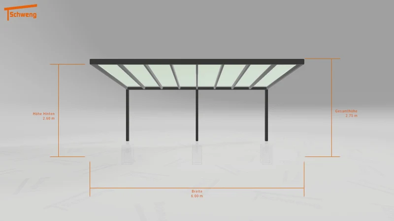#DE Schweng Terrassenüberdachung S400 (ID zbwvxy)