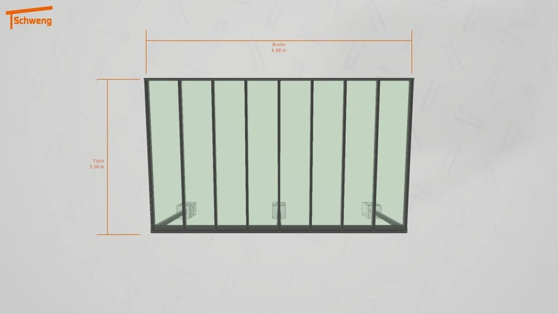 #DE Schweng Terrassenüberdachung S400 (ID zbwvxy)