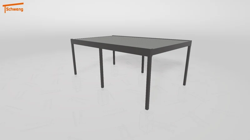 #DE Schweng Flachdachcarport C600 (ID rjnpr2)