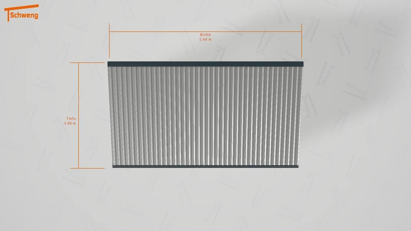 #DE Schweng Pultdachcarport S400 (ID n5m2xb) #MTG