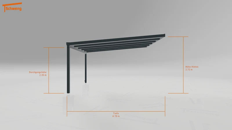 #DE Schweng Terrassenüberdachung S400 (ID bkpvg5)