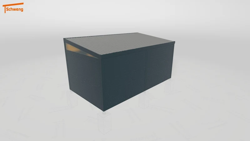 #DE Schweng Pultdachcarport S400 (ID mj2d7g) #MTG