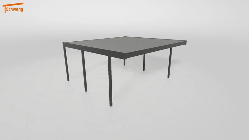 #DE Schweng Flachdachcarport C600+ (ID 9wxq95) #MTG