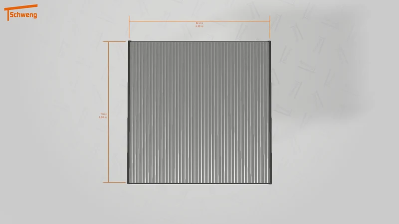 #DE Schweng Flachdachcarport C600+ (ID 9wxq95) #MTG