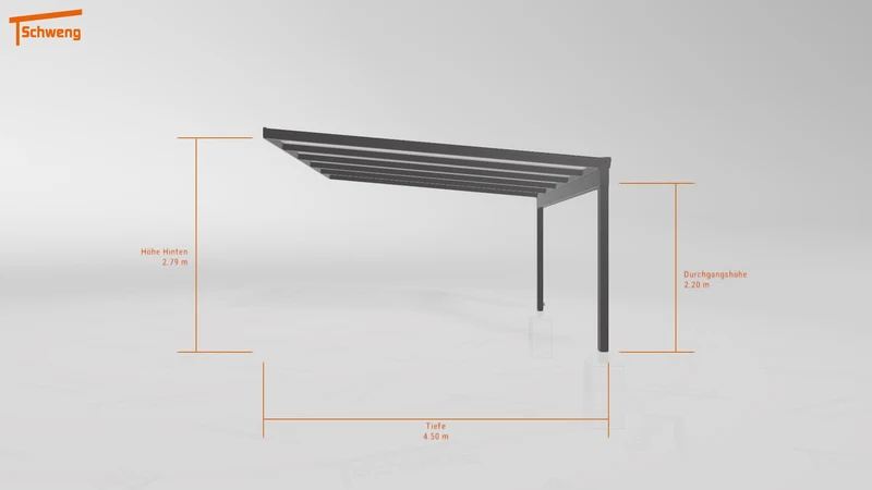 #DE Schweng Terrassenüberdachung S400 (ID qd2kz7)