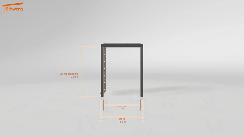 #DE Schweng Terrassenüberdachung S350 (ID 2qbrxb)
