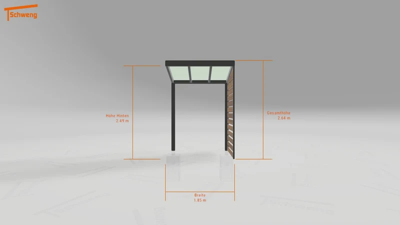 #DE Schweng Terrassenüberdachung S350 (ID 2qbrxb)