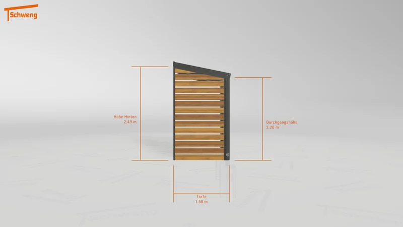#DE Schweng Terrassenüberdachung S350 (ID 2qbrxb)