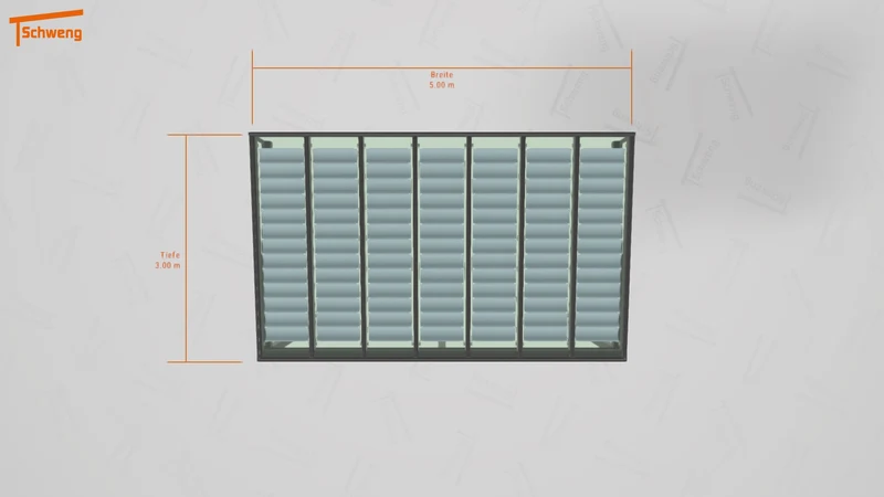 #DE Schweng Terrassenüberdachung S350 (ID w3y94v)