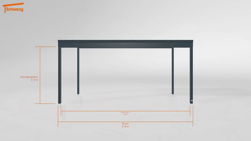 #DE Schweng Terrassenüberdachung S350 (ID qd2k8v)