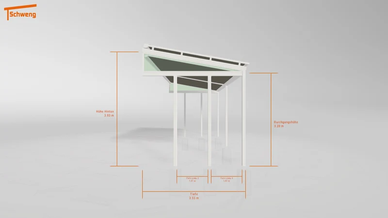 #DE Schweng Terrassenüberdachung S350 (ID v493bj)