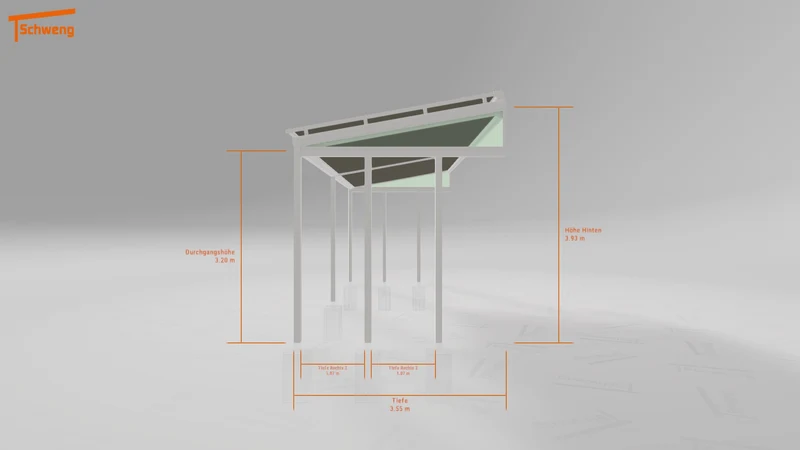 #DE Schweng Terrassenüberdachung S350 (ID v493bj)