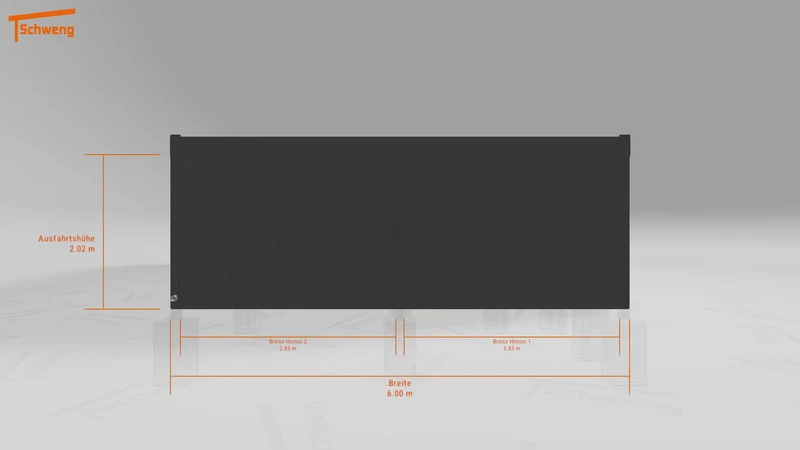 #DE Schweng Flachdachcarport C600+ (ID 857422) #MTG