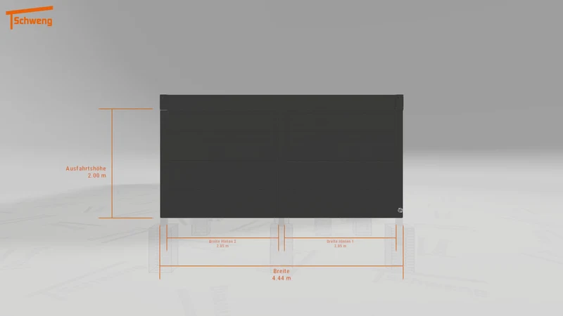 #DE Schweng Flachdachcarport C600+ (ID 5m9kxw) #MTG