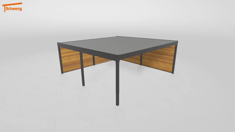 #DE Schweng Flachdachcarport C600+ (ID pbqn78) #MTG