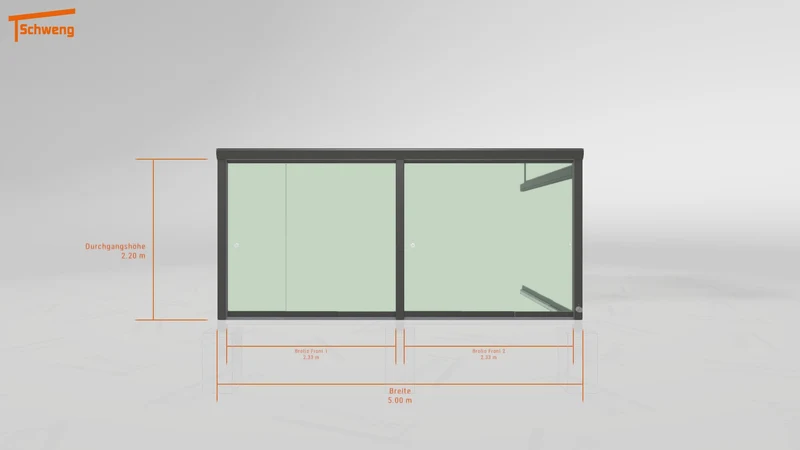 #DE Schweng Terrassenüberdachung S400 (ID 5m9ym3)