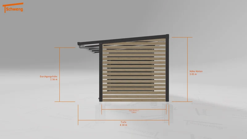 #DE Schweng Pultdachcarport S400 (ID w3ywp7) #MTG