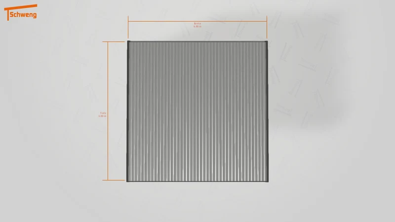 #DE Schweng Flachdachcarport C600 (ID yg7p83)