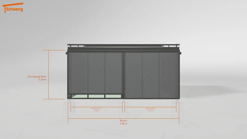 #DE Schweng Terrassenüberdachung S400 (ID 775zkz)