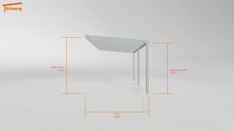 #DE Schweng Terrassenüberdachung S350 (ID zbxqym)
