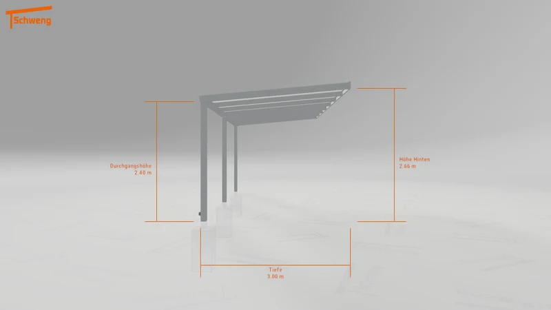 #DE Schweng Terrassenüberdachung S350 (ID zbxqym)