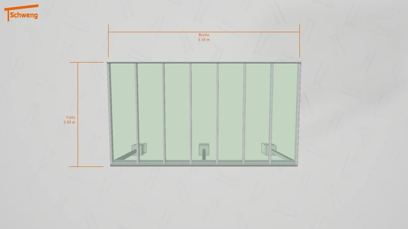#DE Schweng Terrassenüberdachung S350 (ID zbxqym)