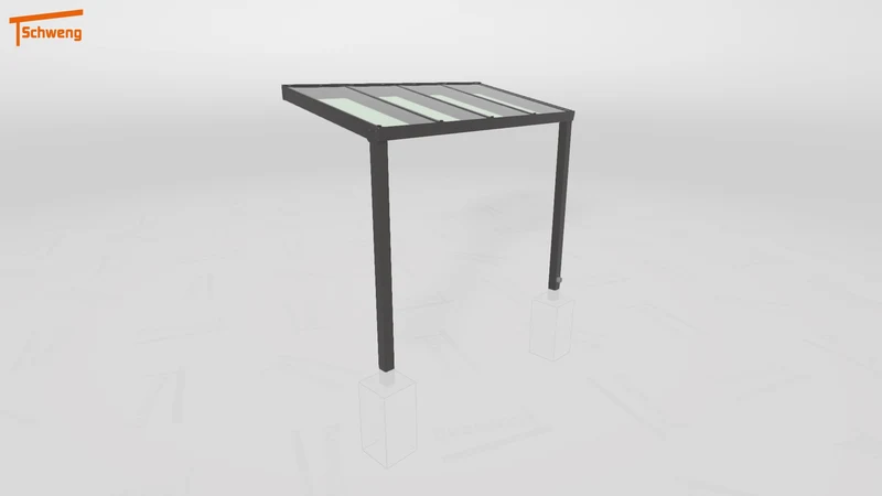 #DE Schweng Terrassenüberdachung S350 (ID 857kwn)