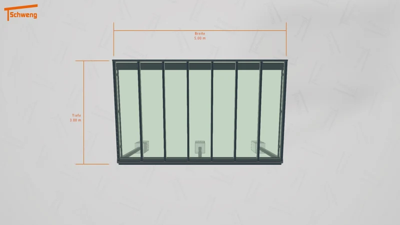 #DE Schweng Terrassenüberdachung S400 (ID yg7wp7)