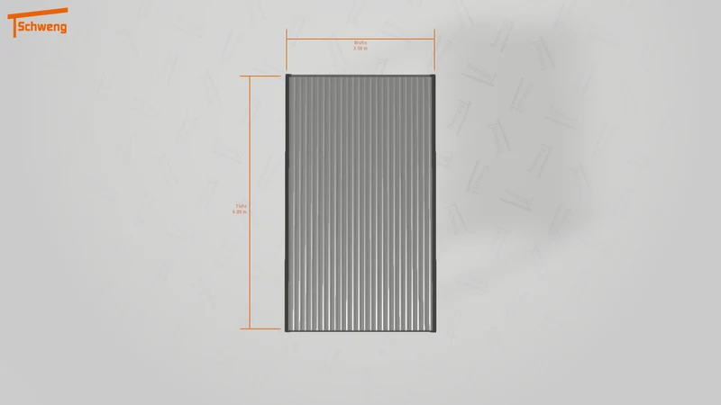 #DE Schweng Flachdachcarport C600 (ID 42vbd5) #MTG