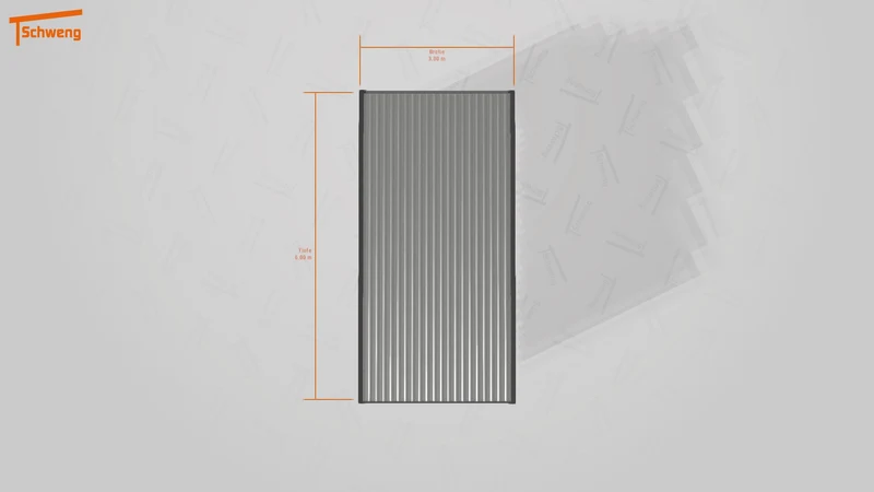 #DE Schweng Flachdachcarport C600+ (ID g7pwrp) #MTG