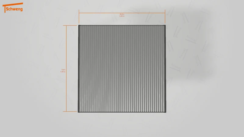 #DE Schweng Flachdachcarport C600+ (ID bkj5zq) #MTG
