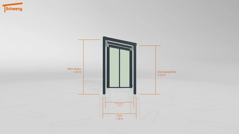 #AT Schweng Terrassenüberdachung S350 (ID w3y844)