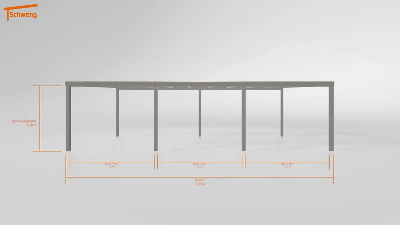 #DE Schweng Terrassenüberdachung S400 (ID 857kqx)