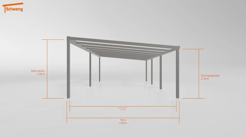 #DE Schweng Terrassenüberdachung S400 (ID 857kqx)