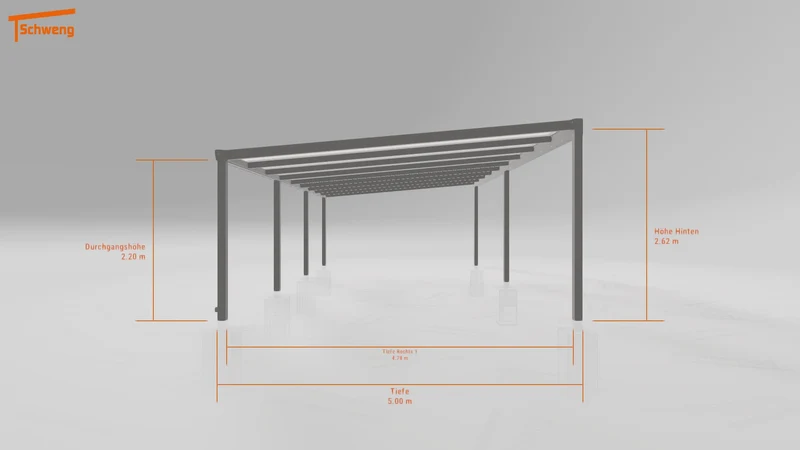 #DE Schweng Terrassenüberdachung S400 (ID 857kqx)