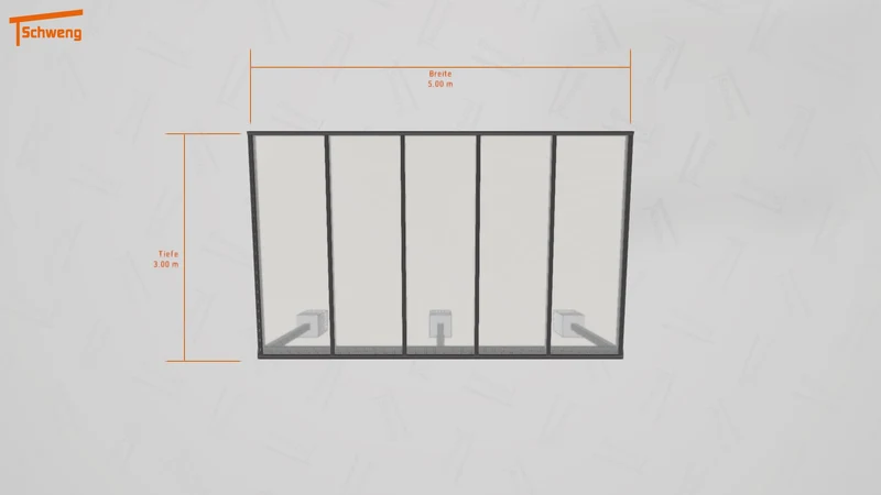 #DE Schweng Terrassenüberdachung S400 (ID jjrb78)