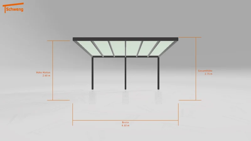 #AT Schweng Terrassenüberdachung S400 (ID zbx7dd)
