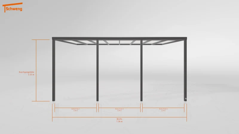 #CH Schweng Pultdachcarport S400 (ID 9wxq2g) #MTG