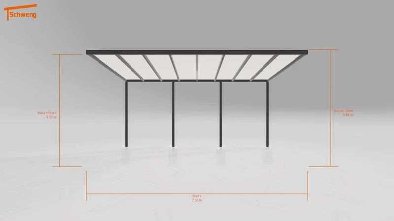 #CH Schweng Pultdachcarport S400 (ID 9wxq2g) #MTG