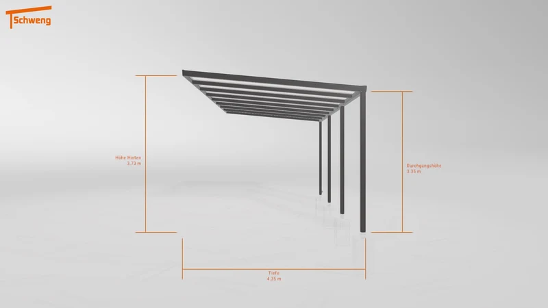 #CH Schweng Pultdachcarport S400 (ID 9wxq2g) #MTG