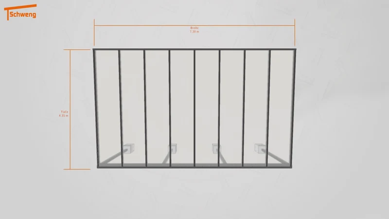 #CH Schweng Pultdachcarport S400 (ID 9wxq2g) #MTG