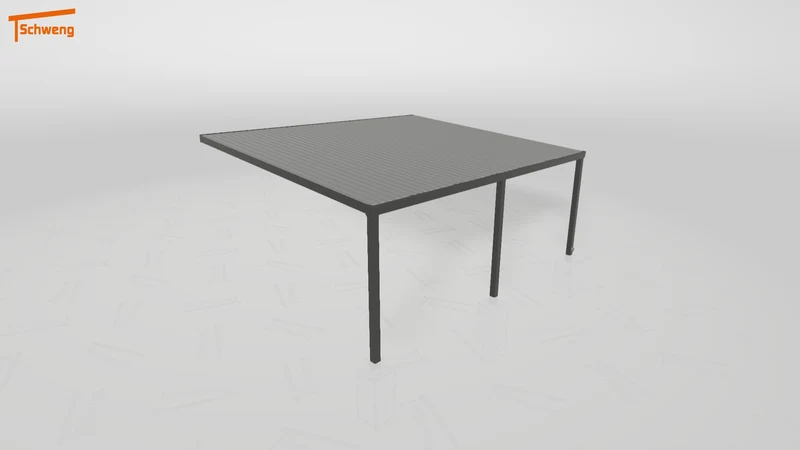 #DE Schweng Pultdachcarport S400 (ID 5m9w2z)