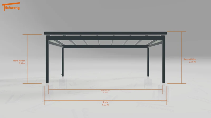 #DE Schweng Terrassenüberdachung S350 (ID 33pq7q)