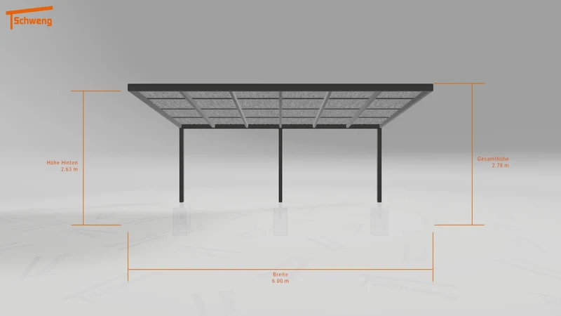 #DE Schweng Pultdachcarport S400 (ID g7p43m) #MTG